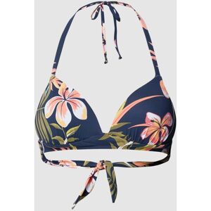 Roxy Bikini-Oberteil mit floralem Muster Modell 'INTO THE SUN' - women - BLAU - L