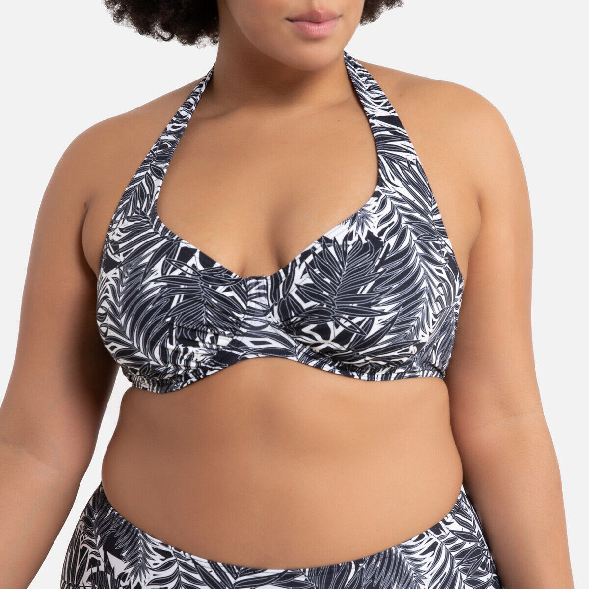 LA REDOUTE COLLECTIONS PLUS Haut de maillot de bain foulard imprimé