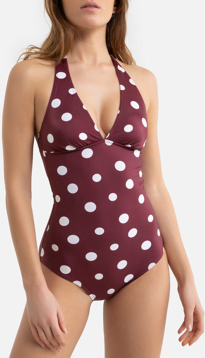 LA REDOUTE COLLECTIONS Maillot de bain 1 pièce foulard à pois