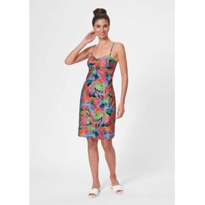 Madeleine Strandkleid schwarz / multicolor 46C