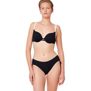 Triumph Bikini-Hose »Summer Glow Midi sd«, seitliche Raffung BLACK  38