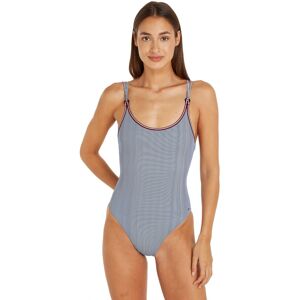 Tommy Hilfiger Swimwear Badeanzug »ONE PIECE PRINT«, mit Streifenmuster Anchor Blue  L (40)