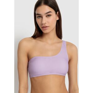 LSCN by LASCANA Bustier-Bikini-Top »Gina«, in One-Shoulder-Optik lila  40