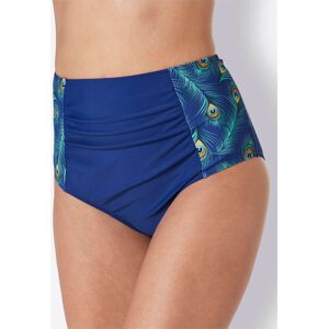 feel good Bikini-Hose royalblau-blaugrün-bedruckt  38