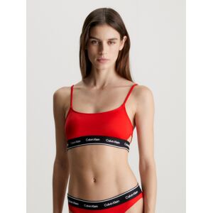 Calvin Klein Swimwear Bandeau-Bikini-Top »BRALETTE-RP«, mit seitlichen Cut-Outs cajun red Größe XS (34)
