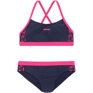 Bench. Bustier-Bikini, mit geometrische bedruckten Einsätzen pink-marine Größe 134/140