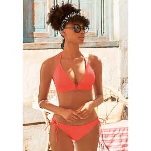 Vivance Triangel-Bikini, mit trendigem V-Ausschnitt koralle Größe 36