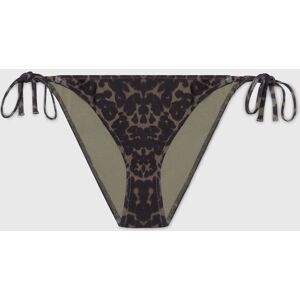 Calvin Klein Swimwear Bikini-Hose »STRING SIDE TIE-PRINT«, mit Allover-Print olive Größe XL (42/44)