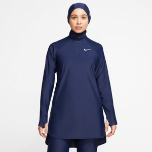 Nike VictorySchwimm-Tunika mit durchgehendem Schutz für Damen - Blau - S