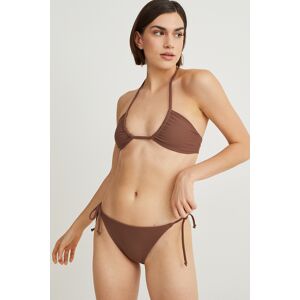 C&A Bikini-Hose-Low Waist-LYCRA® XTRA LIFE™, Braun, Größe: 36 Weiblich