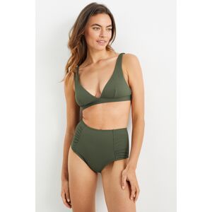 C&A Bikini-Top-wattiert-LYCRA® XTRA LIFE™, Grün, Größe: 46 Weiblich