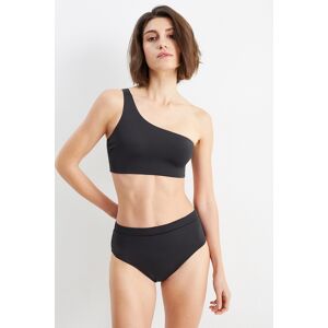 C&A Bikini-Hose-High Waist-LYCRA® XTRA LIFE™, Schwarz, Größe: 42 Weiblich