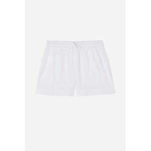 Calzedonia Kurze Shorts aus Baumwolle Frau Weiß Größe L
