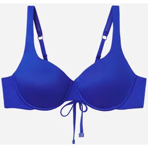 Calzedonia Balconette-Bikinioberteil mit leichter Wattierung Indonesia Frau Blau Größe 95B/90C/85D