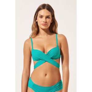 Calzedonia Push-up-Bikinioberteil mit weicher Wattierung Indonesia Frau Grun Größe 90B/85C/80D