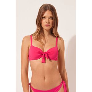 Calzedonia Push-up-Bikinioberteil mit leichter Wattierung Indonesia Frau Rosa Größe 80A/75B/70C