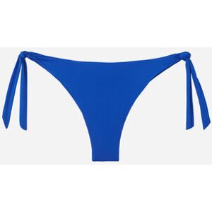 Calzedonia Brazilian-Bikinihose mit Schleifen Indonesia Frau Blau Größe S