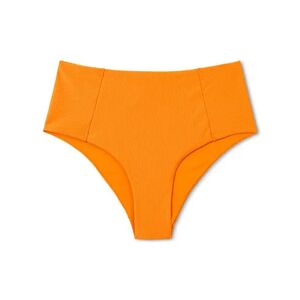 Tchibo - Bikinislip mit strukturierter Oberfläche - Orange - Gr.: 40 Polyamid  40 female