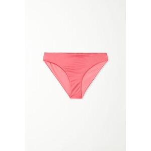 Tezenis Klassischer, sommerlich rosafarbener Bikinislip Shiny Frau Rosa Größe S