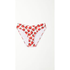 Tezenis Klassischer Bikinislip Pretty Strawberry Frau Aufdruck Größe M