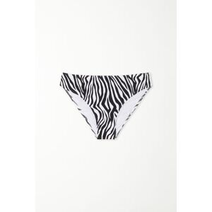 Tezenis Klassischer Bikinislip Timeless Zebra Frau Animal-print Größe M