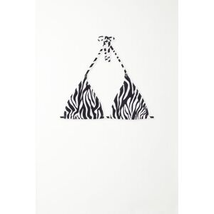 Tezenis Triangel-Bikinioberteil mit herausnehmbaren Polstern Timeless Zebra Frau Animal-print Größe 75