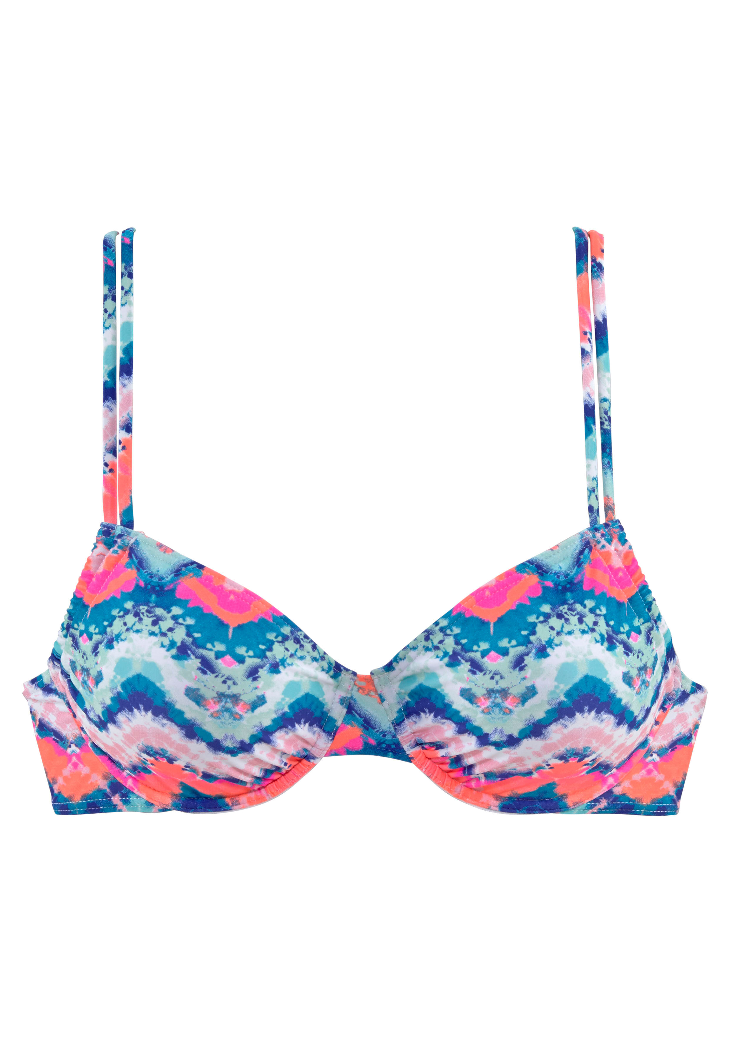 Venice Beach Bügel-Bikini-Top »Face«, mit herausnehmbaren Cups blau  36 38 40 42 44