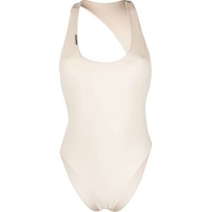 Calvin Klein Asymmetrischer Badeanzug - Nude XS/M Female