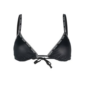 Calvin Klein Triangel-Bikinioberteil mit Logo - Schwarz M/L Female