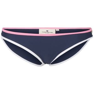 TOM TAILOR Damen Bikini Slip, blau, Gr. 42