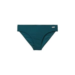 TOM TAILOR Damen Bikini-Slip, grün, Uni, Gr. 36