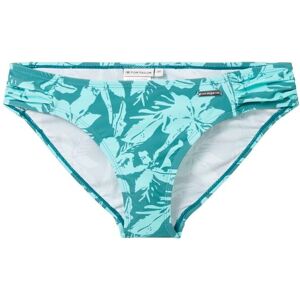 TOM TAILOR Damen Bikinihose mit Blumenmuster, grün, Blumenmuster, Gr. 36