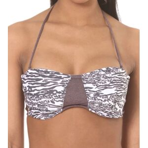 RIP CURL Del Mare Damen Bikini-Oberteil mit Schnürung Bandeau-Bikini Bandeau-Top Bademode GSI1M4 Violett - Weiblich - Size: M