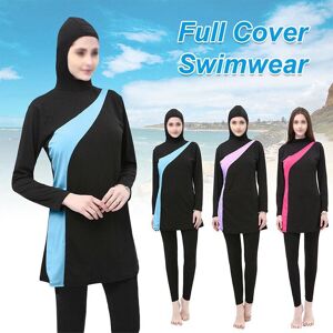 Pet Supplies3 Muslimischer, Bescheidener, Islamischer Burkini-Strand-Schwimmanzug Für Damen Mit Voller Abdeckung