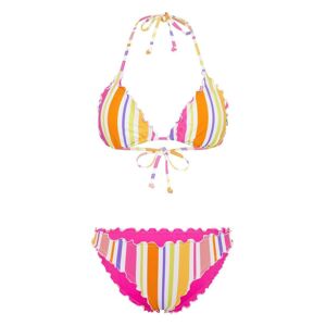 Chiemsee Bikini Damen Polyamid gemustert, weiß