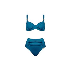 CHARMLINE Damen Bikini Uni petrol   Größe: 38D   2070-656