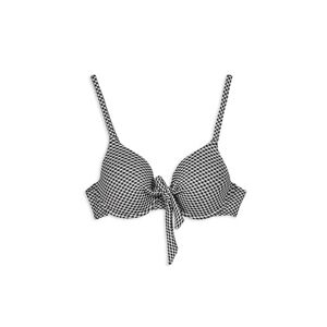 ever.me Damen Bikinitop - Knotendetail, Takko, schwarz 80B