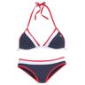 Kangaroos Triangel-Bikini Damen Marine Gr.36 Cup A/b