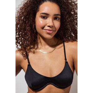 Gina Tricot - Clean bikini bra - Bikini- Black - L - Female  Female Black