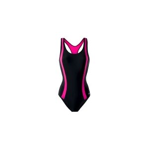 AquaWave Asma Black/Raspberry Sorbet Swimsuit. XL