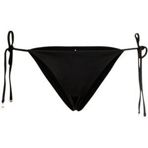 Boss Tie-side bikini bottoms with logo charm