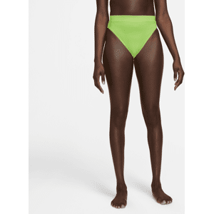 Nike Essential High-Waist bikiniunderdel til kvinder - gul gul XS