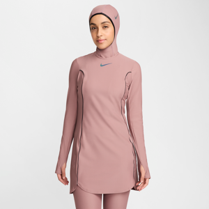 Nike Swim Victory-kjole med fuld tildækning til kvinder - lilla lilla XL (EU 48-50)