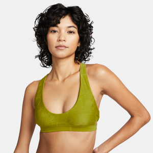 Nike-bikinibadetop til kvinder - grøn grøn XS