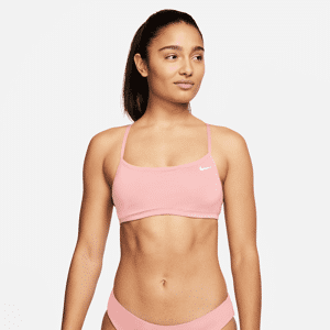 Nike Essential-bikinioverdel med bryderryg - Pink Pink 2XL