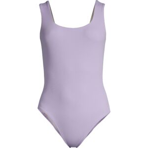 Casall Women's Square Neck Swimsuit Lavender 42, Lavender