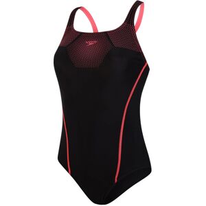 Speedo Hexagonal Tech Medalist Badedragt Damer Bikinier Og Badedragter Sort 42