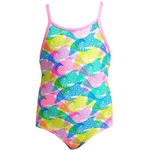 Funkita Badedragt - Uv50+ - Printed One - Piece Pastel Porpie - Funkita - 3 År (98) - Badetøj