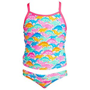 Funkita Bikini - Swim Steady - Uv50+ - Minisaurus - Funkita - 1 År (80) - Bikini