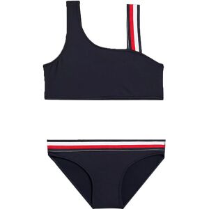 Tommy Hilfiger Bikini - Desert Sky M. Logostriber - Tommy Hilfiger - 10-12 År (140-152) - Bikini